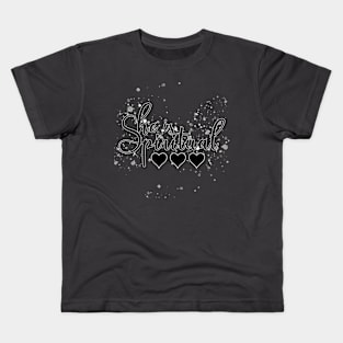 She Is Spiritual Kids T-Shirt